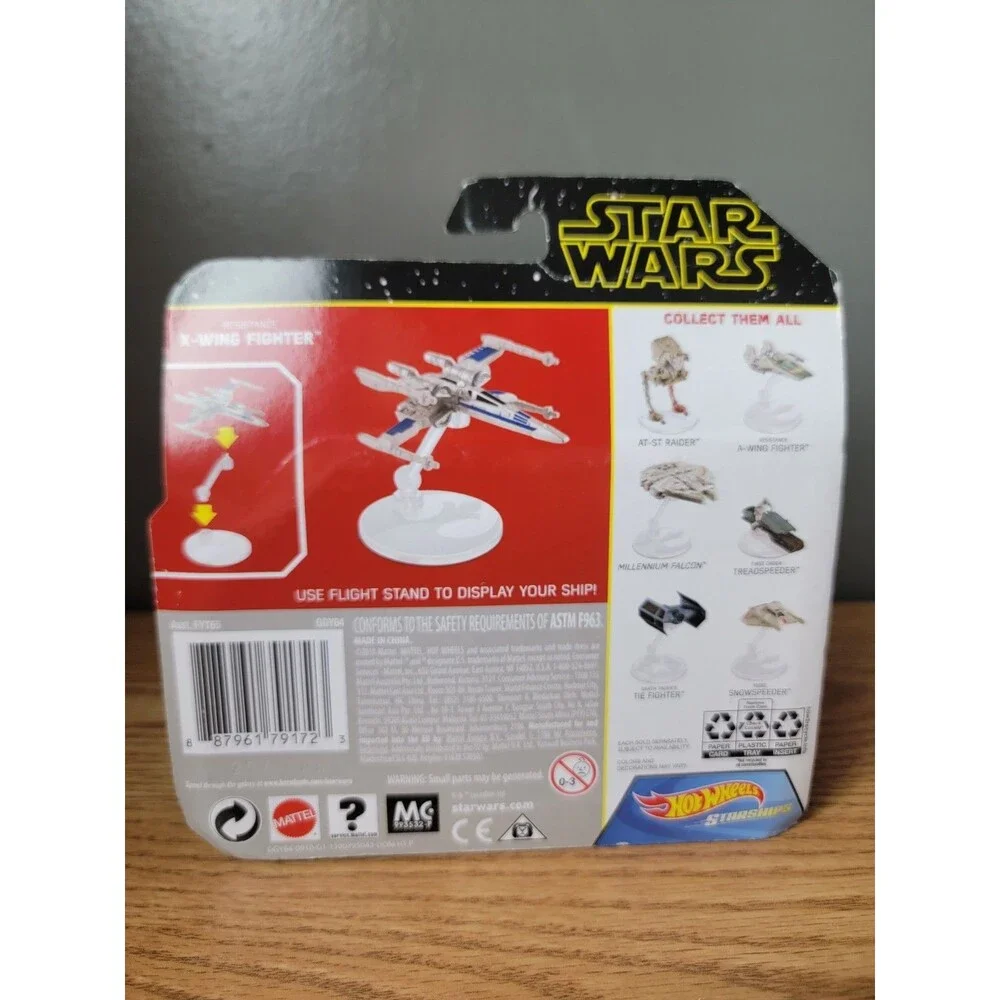 Star Wars Hot Wheels Die Cast Starships - X-Wing Fighter